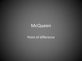 McQueen