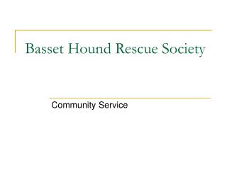 Basset Hound Rescue Society