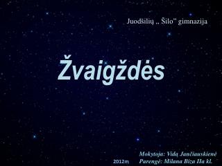 Žvaigždės