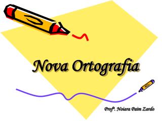 Nova Ortografia