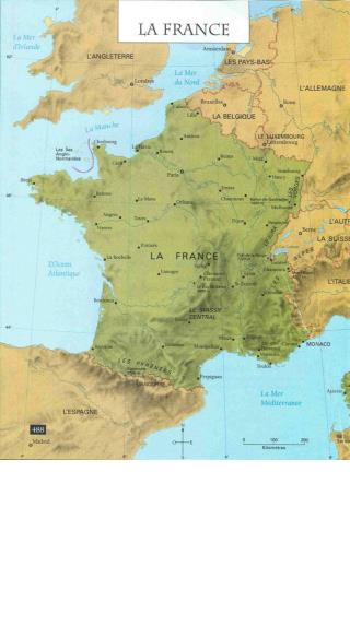 Les villes de France