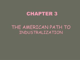 CHAPTER 3