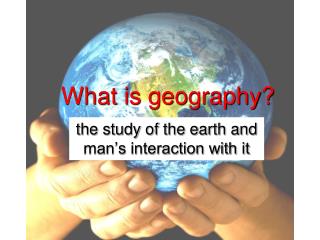 What is geography?