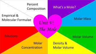 Unit V: The Mole