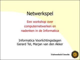 Netwerkspel