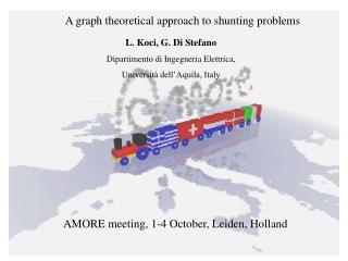 AMORE meeting, 1-4 October, Leiden, Holland