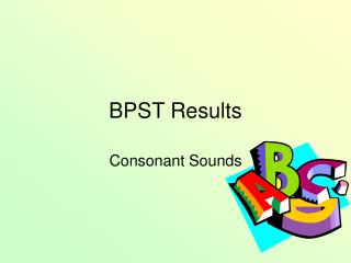 BPST Results