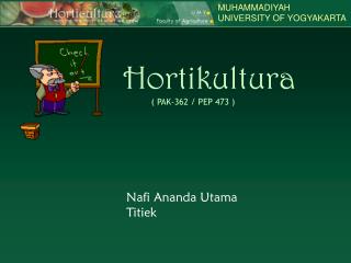 Nafi Ananda Utama Titiek