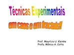 T cnicas Experimentais