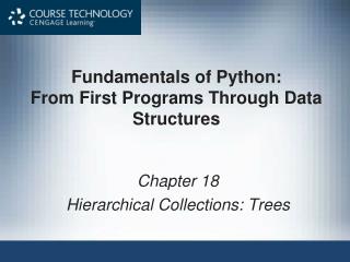 Fundamentals of Python: From First Programs Through Data Structures