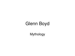 Glenn Boyd