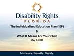 The Individualized Education Plan IEP What It Means For Your Child May 7, 2011