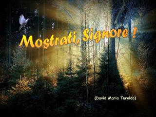 (David Maria Turoldo)