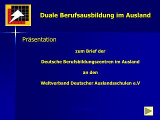 Duale Berufsausbildung im Ausland