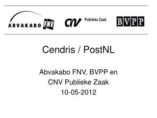 Cendris / PostNL