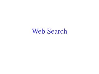 Web Search