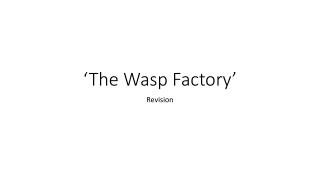 ‘The Wasp Factory’