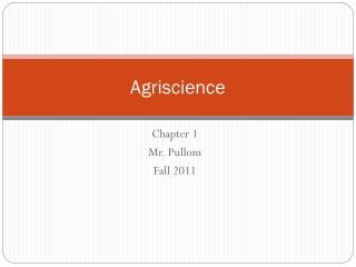 Agriscience