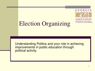 Election Organizing