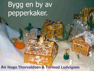 Bygg en by av pepperkaker.