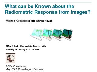 What can be Known about the Radiometric Response from Images?