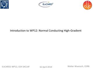 Introduction to WP12: Normal Conducting High-Gradient