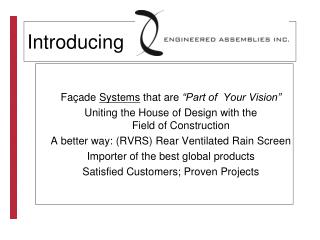 Introducing