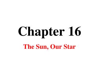Chapter 16