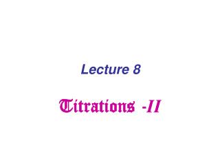 Lecture 8