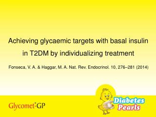 Achieving glycaemic targets with basal insulin in T2DM by individualizing treatment