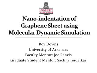 Nano-indentation of Graphene Sheet using Molecular Dynamic Simulation