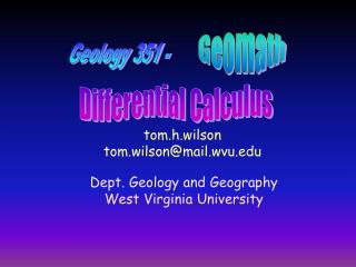 Geomath