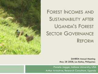 Forest Incomes and Sustainability after Uganda’s Forest Sector Governance Reform