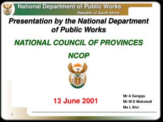 13 June 2001