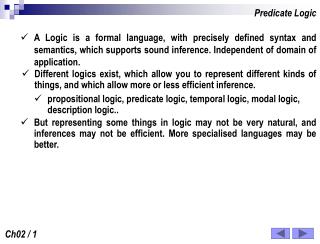 Predicate Logic