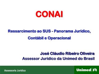 CONAI Ressarcimento ao SUS - Panorama Jurídico, Contábil e Operacional
