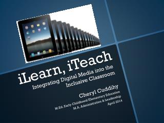 iLearn , iTeach