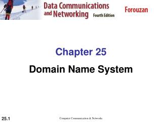 Chapter 25 Domain Name System