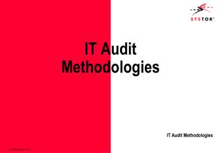 IT Audit Methodologies