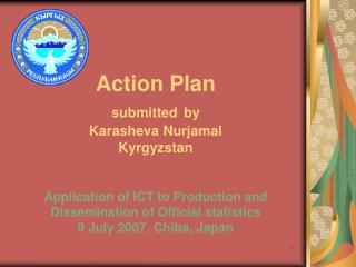 Action Plan submitted by Karasheva Nurjamal Kyrgyzstan