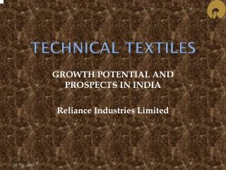 TECHNICAL TEXTILES