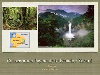 Conservation Payments to Ecuador: Yasuní