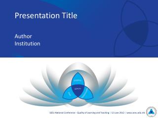 Presentation Title