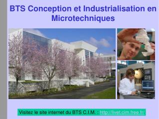 BTS Conception et Industrialisation en Microtechniques