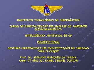 INSTITUTO TECNOLÓGICO DE AERONÁUTICA