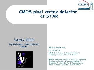 CMOS pixel vertex detector at STAR