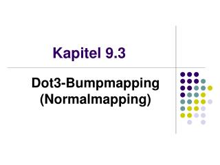 Kapitel 9.3