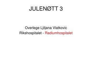 JULENØTT 3