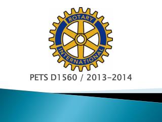 PETS D1560 / 2013-2014