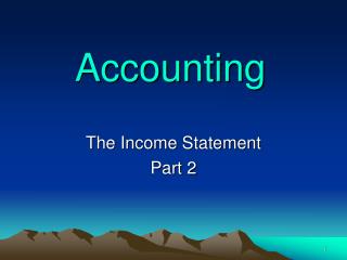 Accounting